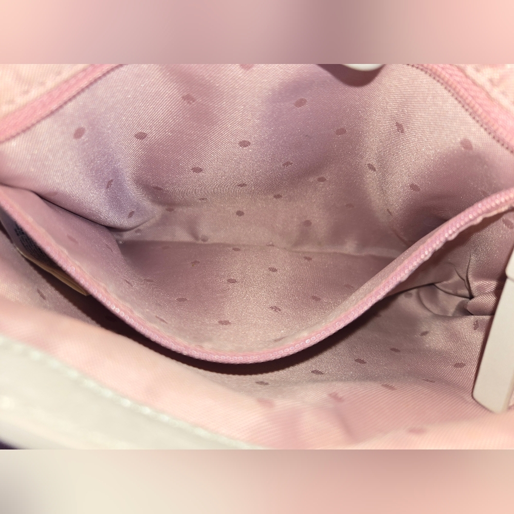 kate spade Quilted Leather Chain Shoulder Bag in Light Pink - Picture 11 of 14